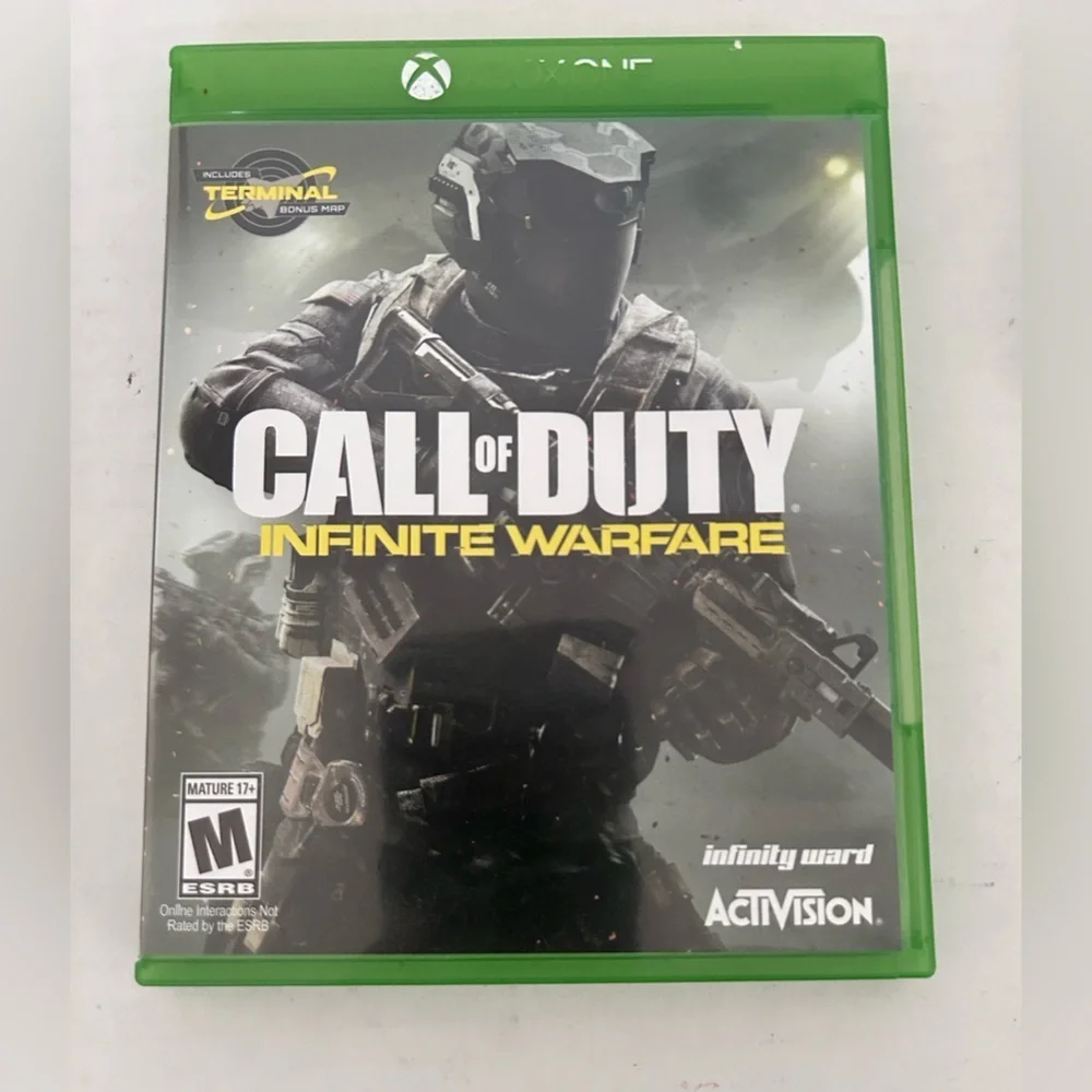 Xbox One Call of Duty Gears of War 4 Titan Fall Rise Son of Rome CD Video Games